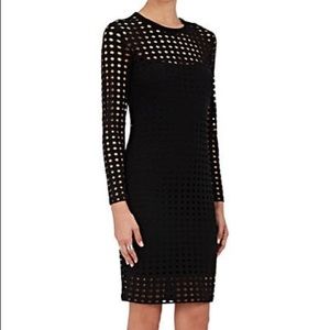 Alexander Wang mesh cutout dress